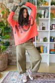 Big Softie Amour Slouch Knit Jumper Watermelon
